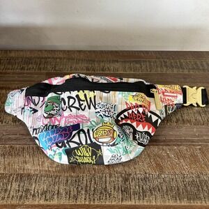 Sprayground Create Another Day Crossbody Bag Y2k Fanny Pack Graffiti Street New